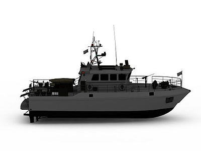 3d轮船免费模型