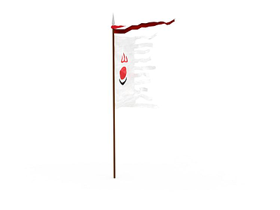 旗帜模型3d模型