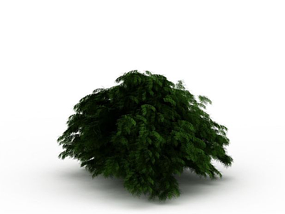 绿色灌木丛模型3d模型