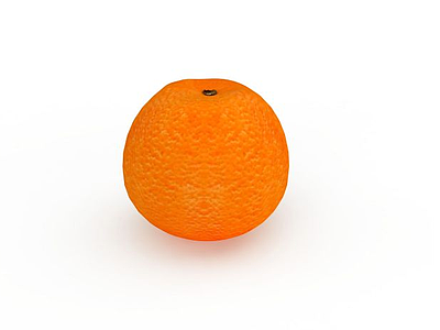 水果橙子模型