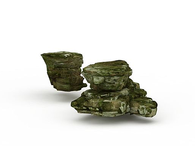 3d景观石头免费模型