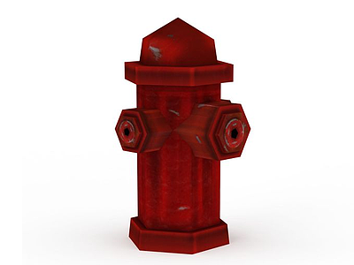 室外消火栓模型