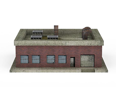现代建筑模型3d模型