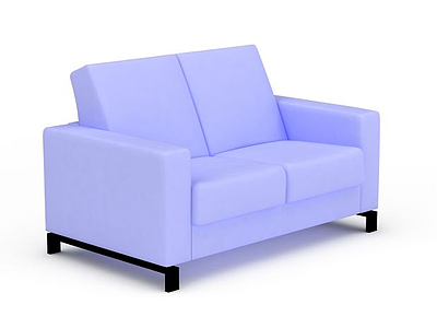 双人沙发模型3d模型