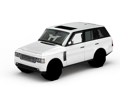 Range Rover路虎模型3d模型