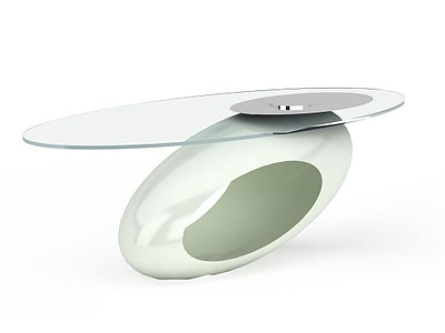 时尚创意玻璃桌模型3d模型