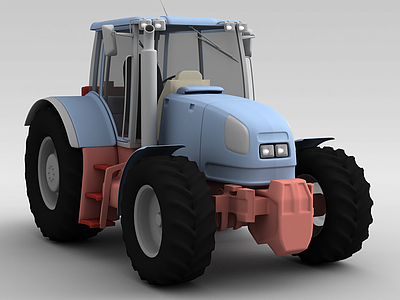 农用四轮车模型3d模型