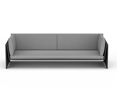 3d室内简易沙发模型
