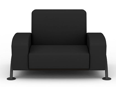 3d单人沙发椅模型