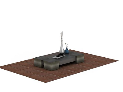3d休闲桌子免费模型