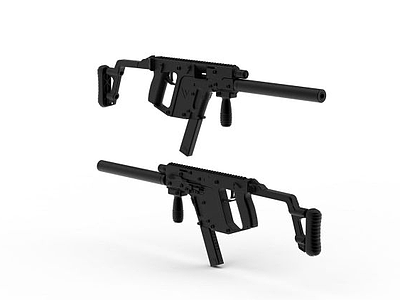 3dKRISS Vector冲锋枪免费模型
