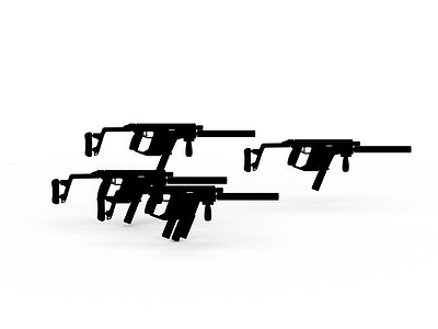 3d<font class='myIsRed'>KRISS Vector冲锋枪</font>免费模型