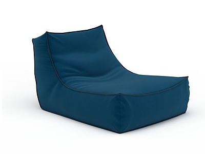 布艺躺椅模型3d模型