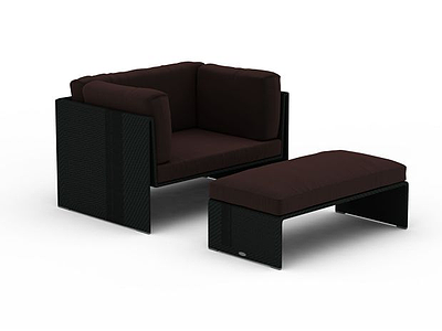 3d客厅休闲桌椅免费模型