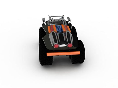 3d玩具越野车模型