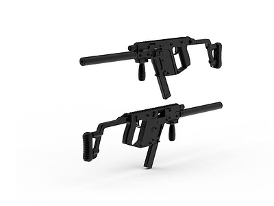 3dKRISS Vector冲锋枪免费模型