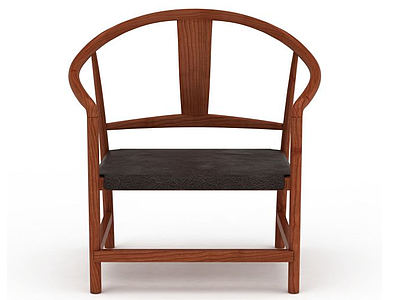 家居木椅子模型3d模型