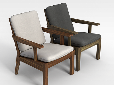 现代创意椅子模型3d模型