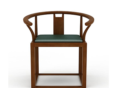 3d古代椅子模型