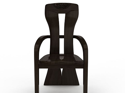 创意木椅模型3d模型
