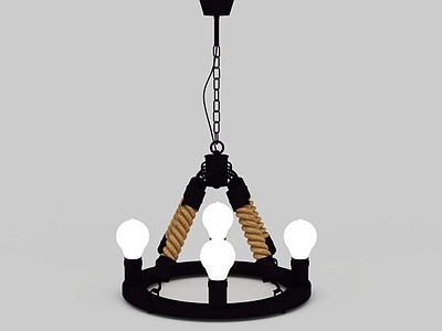 现代创意吊灯模型3d模型