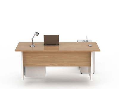 办公室电脑桌模型3d模型