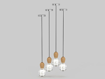 创意吊灯模型3d模型