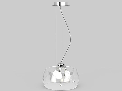 3d现代风格创意吊灯免费模型