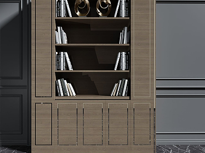 现代家居组合装饰柜模型3d模型