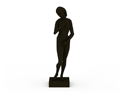 3d裸体雕塑免费模型
