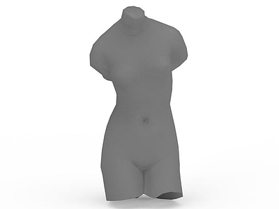 人体雕像模型3d模型