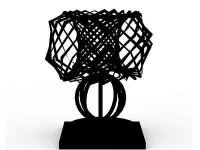 3d抽象雕塑免费模型