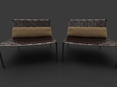 3d休闲椅模型