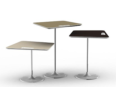 餐厅创意桌子模型3d模型