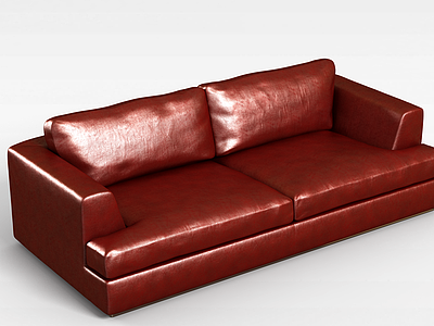 3d创意双人沙发模型