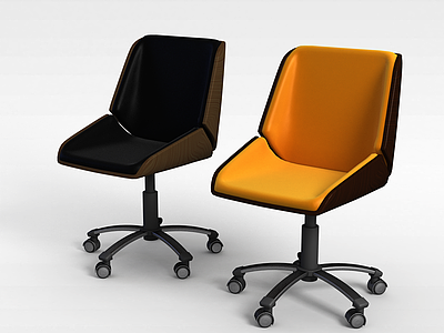 3d办公室创意椅子模型