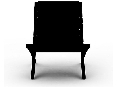 简易休闲椅子模型3d模型