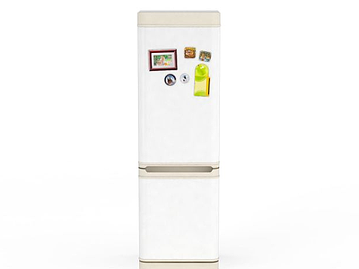 3d家用冰箱免费模型
