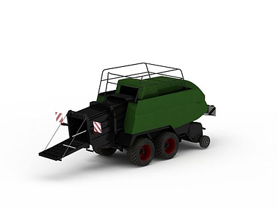 农用收割机模型3d模型
