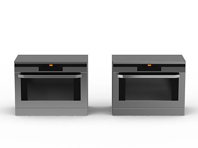 多功能厨房柜模型3d模型