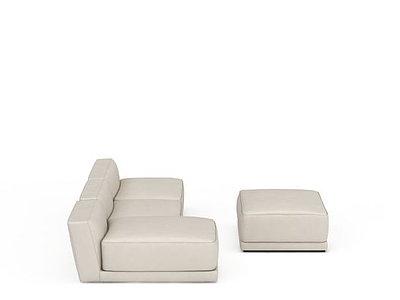 3d客厅软体沙发免费模型