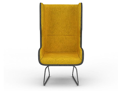 3d铁艺沙发椅子模型