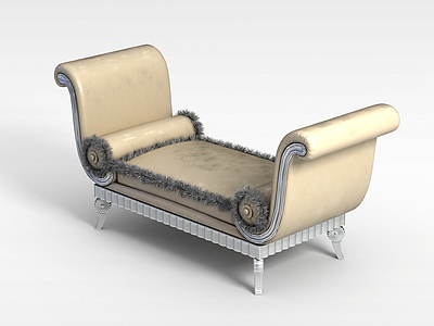 贵妃椅模型3d模型