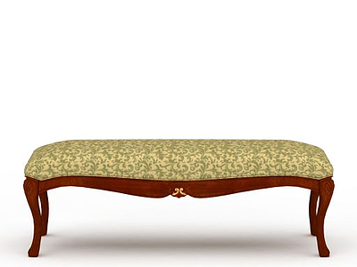美式沙发椅子模型3d模型