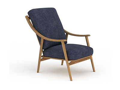 进口舒适沙发椅模型3d模型