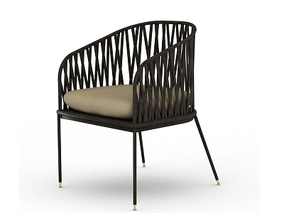 现代艺术椅子模型3d模型