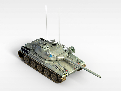 虎式坦克模型3d模型