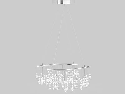 3d欧式客厅吊灯免费模型