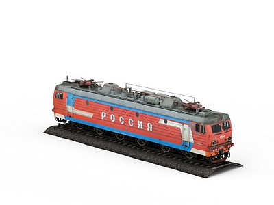 运煤火车模型3d模型