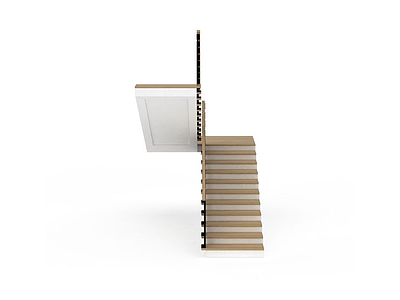 3d别墅楼梯免费模型